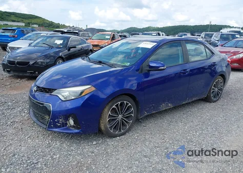 2014 Toyota Corolla S Premium из США, поврежденный, VIN 2T1BURHE2EC033824
